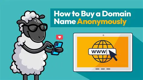 Where to Buy a Domain Anonymously