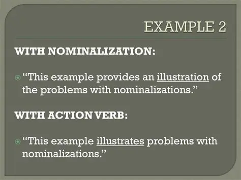 Why Nominalization is an Issue
