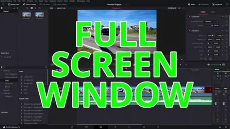 Windowed and Full Screen Graphics Modes