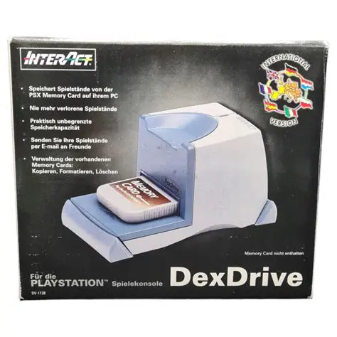 Works with PlayStation and DexDrive saves