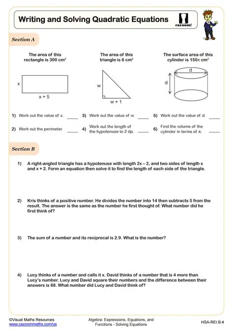 Writing the equations in a suitable form